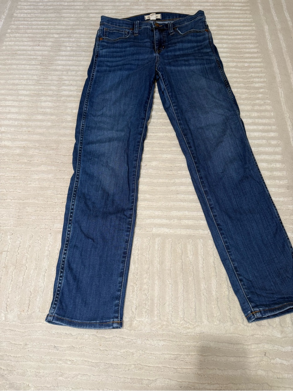 Madewell Mid-Rise Stovepipe Straight Leg Jeans Size 26T